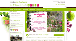 Desktop Screenshot of jardinsdechartreuse.fr